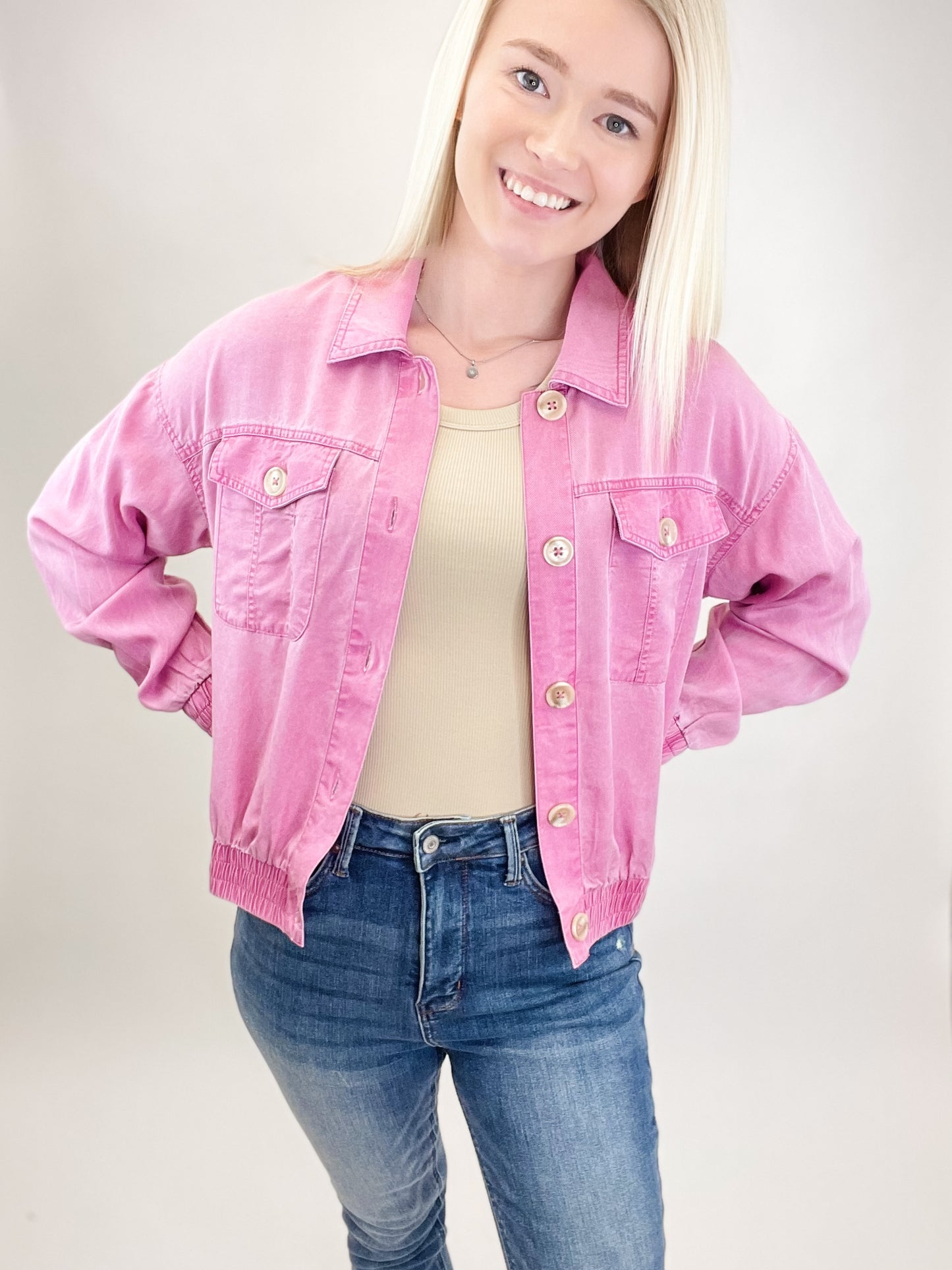 Tribal Orchid Sky Jacket