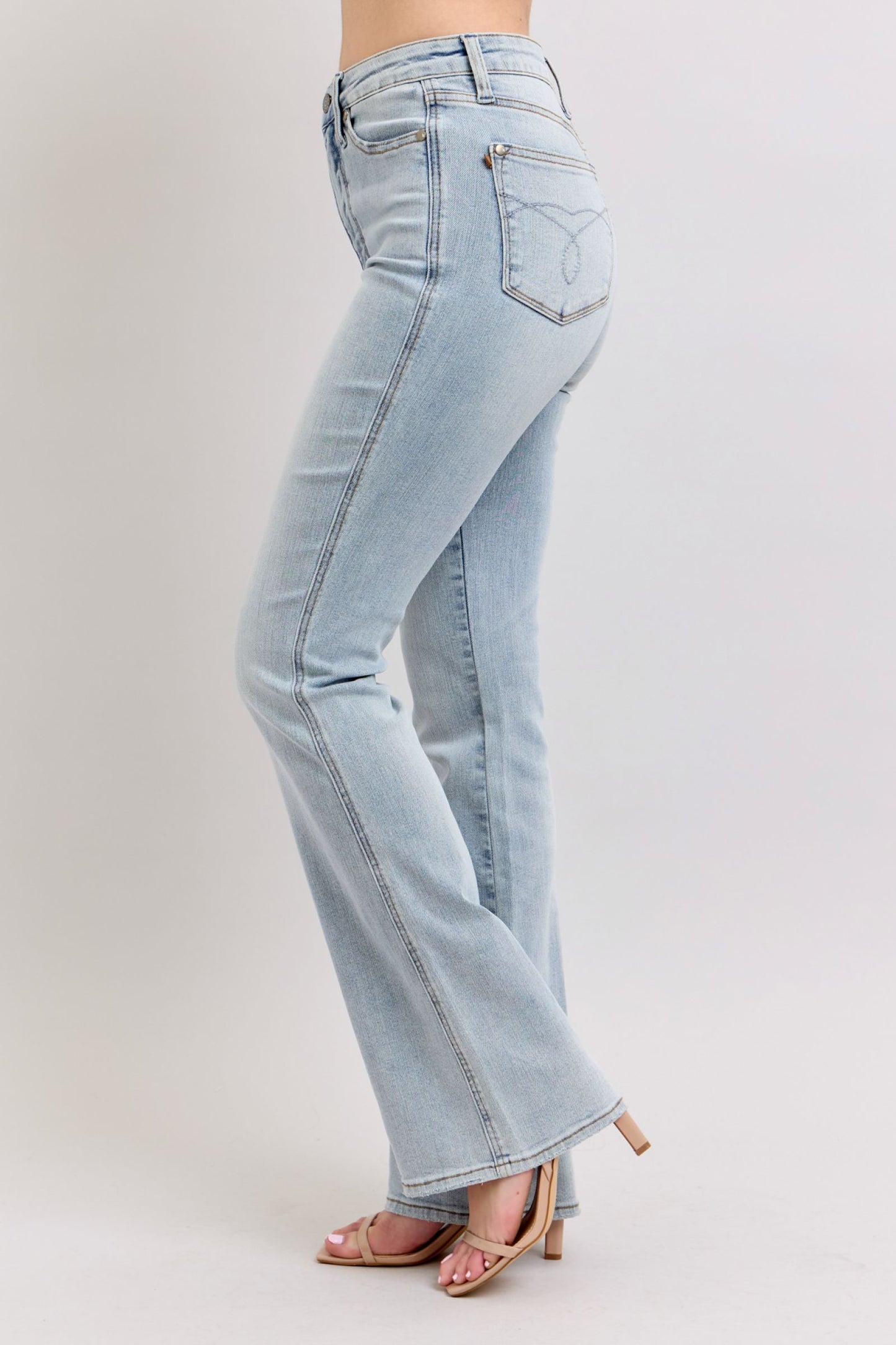 Judy Blue HW Tummy Control Bootcut Jeans