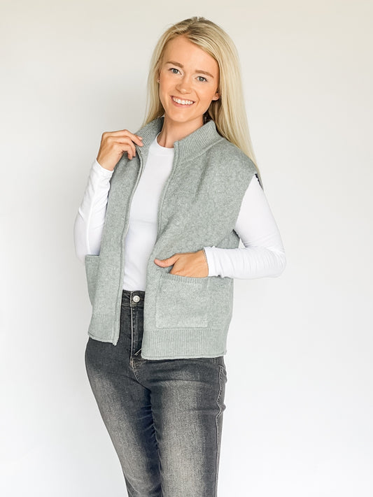 Sagewood Sweater Vest