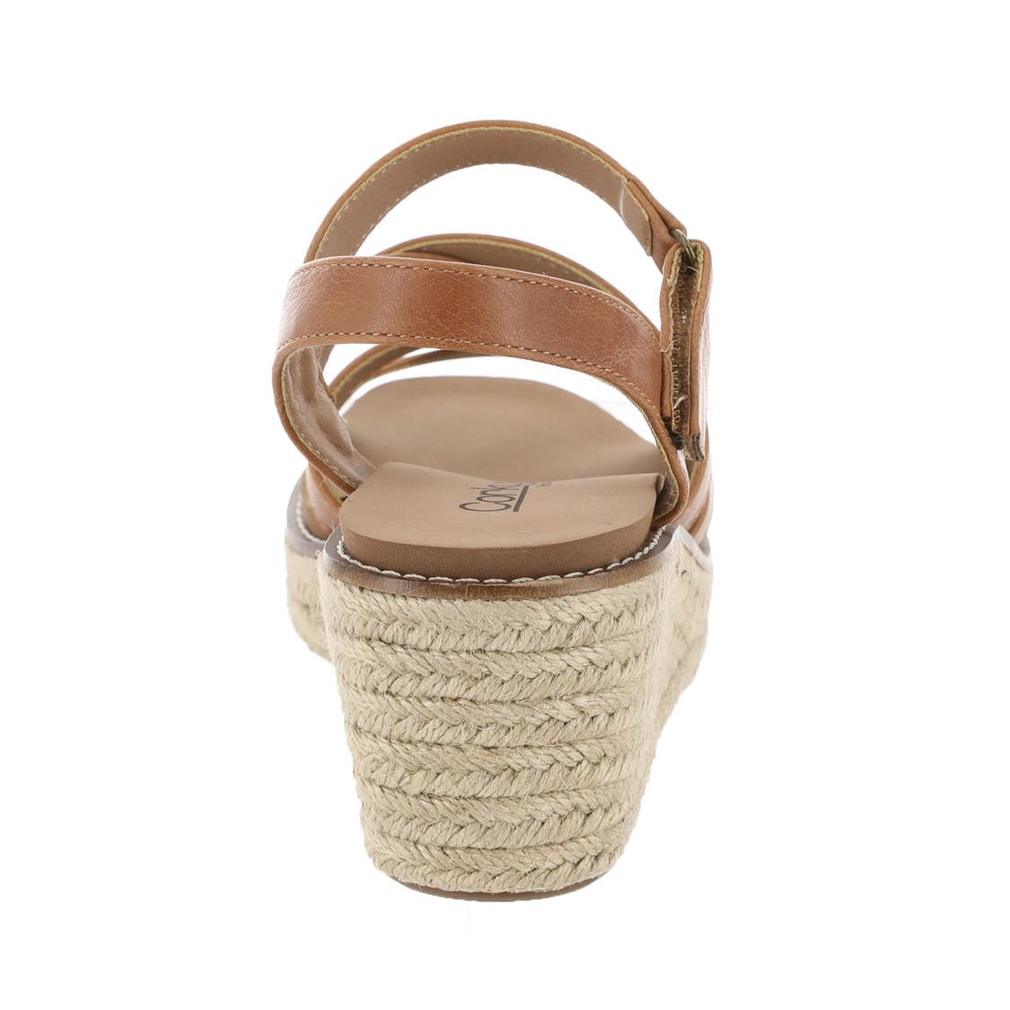 Corkys All Nighter Wedge - Cognac