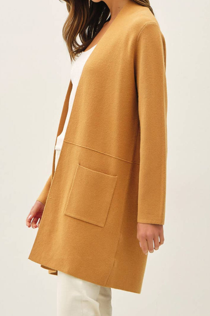 Ultra Soft Cardi - Mustard