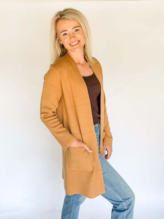 Ultra Soft Cardi - Mustard