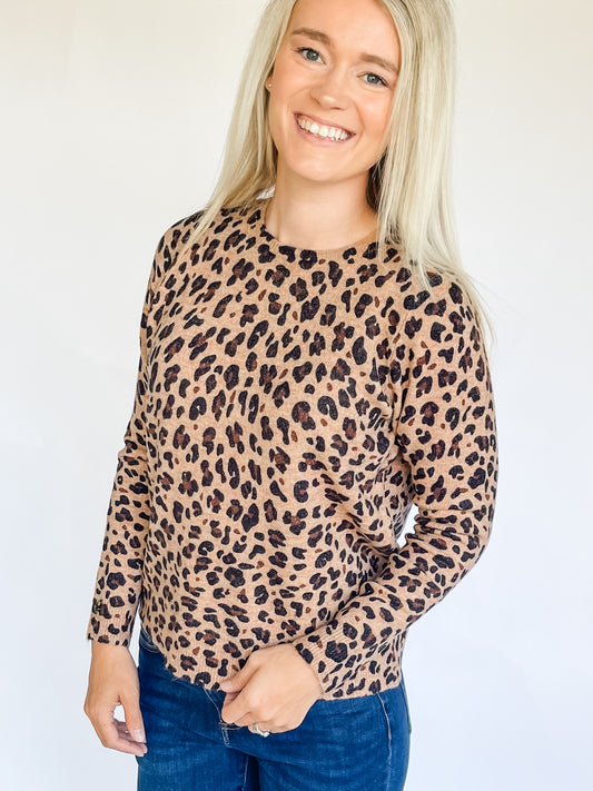 Leopard Print Sweater