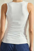 U Neck Solid Seamless Tank