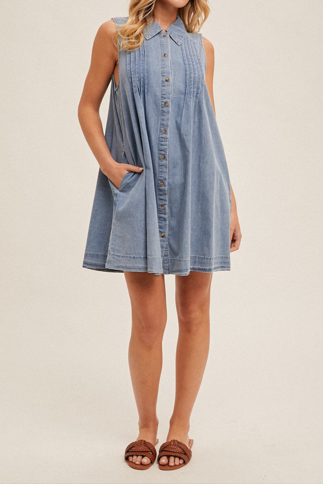 Tencel Swing Dress