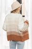 Brown Multi Ombre Cardigan