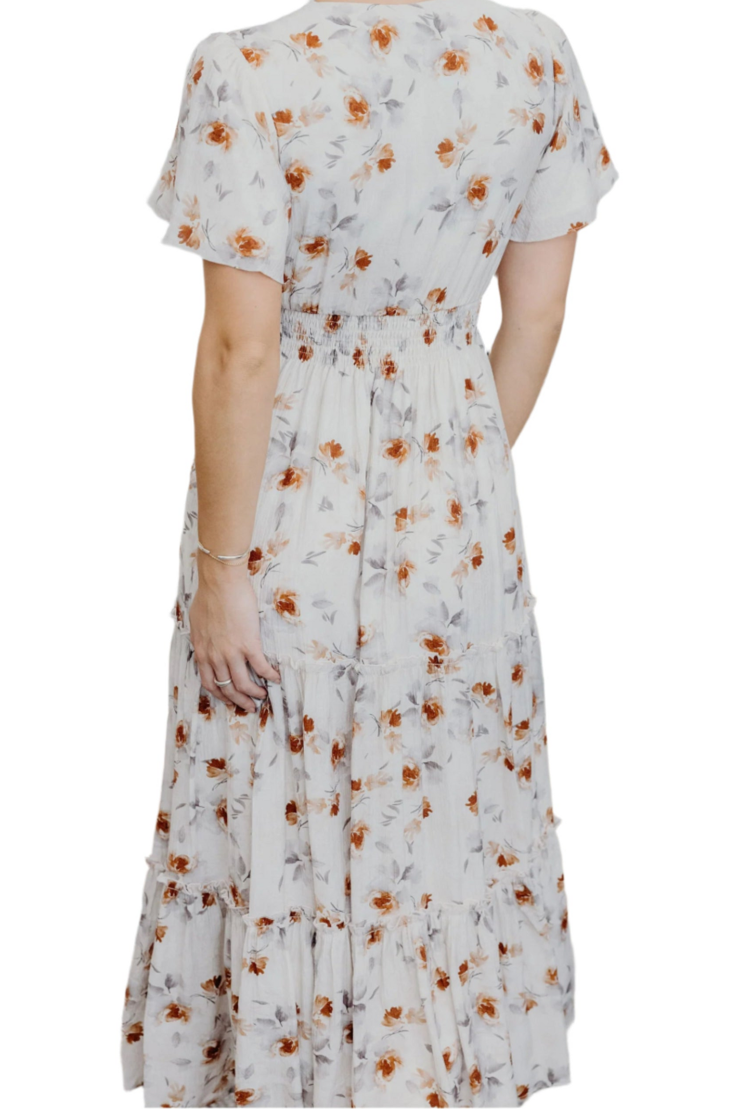 Eden Dress Copper Blossom