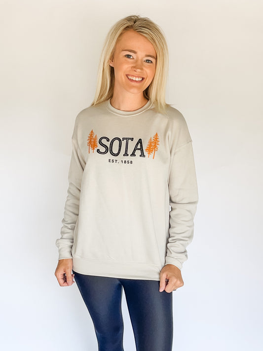 Rustic Sota Crewneck Sweatshirt
