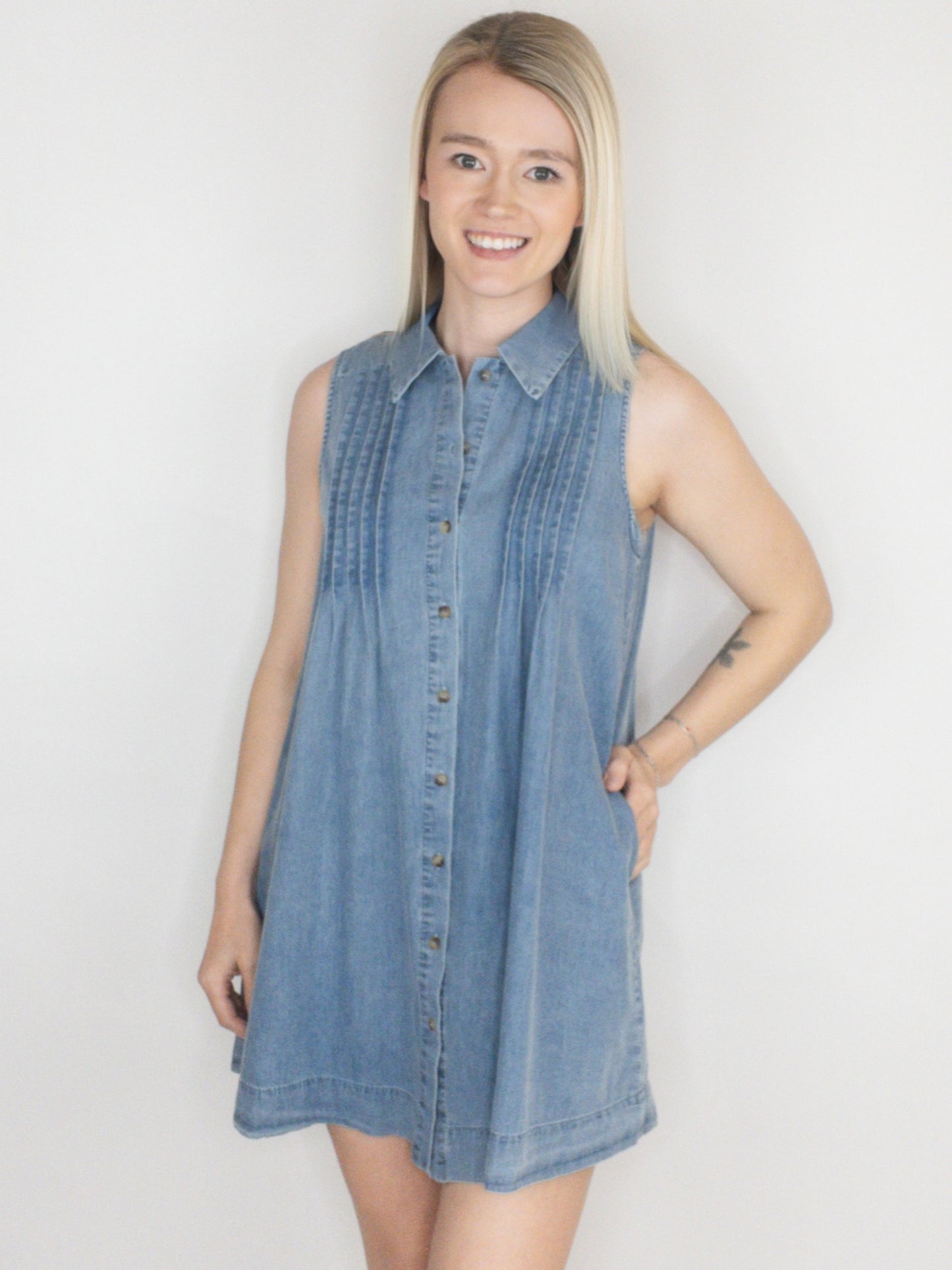 Tencel Swing Dress