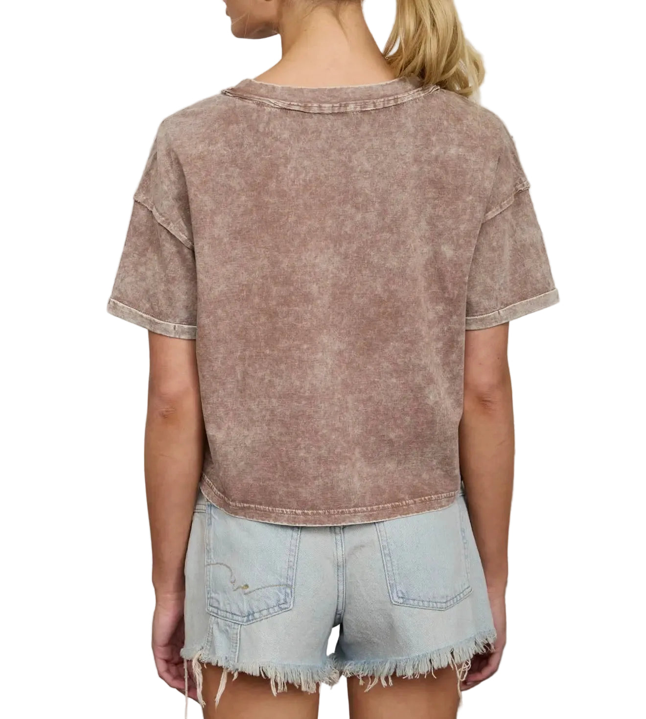 Mocha Pocket Tee