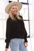 Gold Lurex Fuzzy Sweater