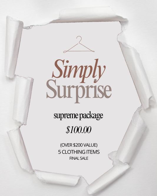 Supreme Mystery Bag (5 Items)