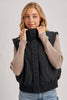 Bomber Style Puffer Vest