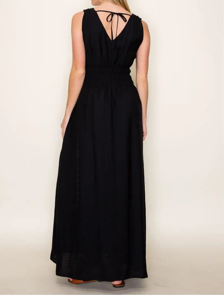 Lola Maxi Dress - Black
