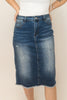 Denim Blue Skirt