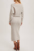 Luxe Knit Midi Sweater Dress