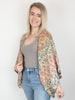 Boho Patchwork Kaftan Kimono Cardigan