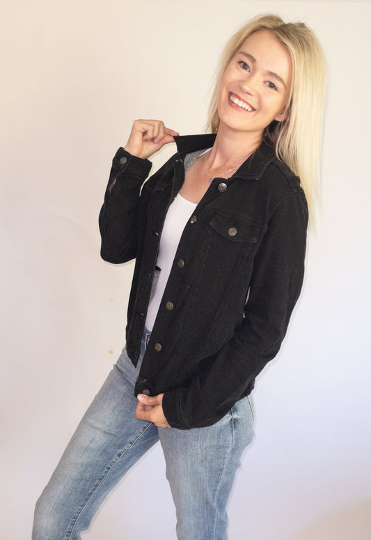 Harbor Shacket - Black