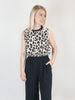 Leopard Sleeveless Blouse