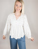 Blue Stripe Blouse