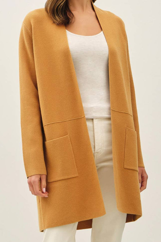 Ultra Soft Cardi - Mustard