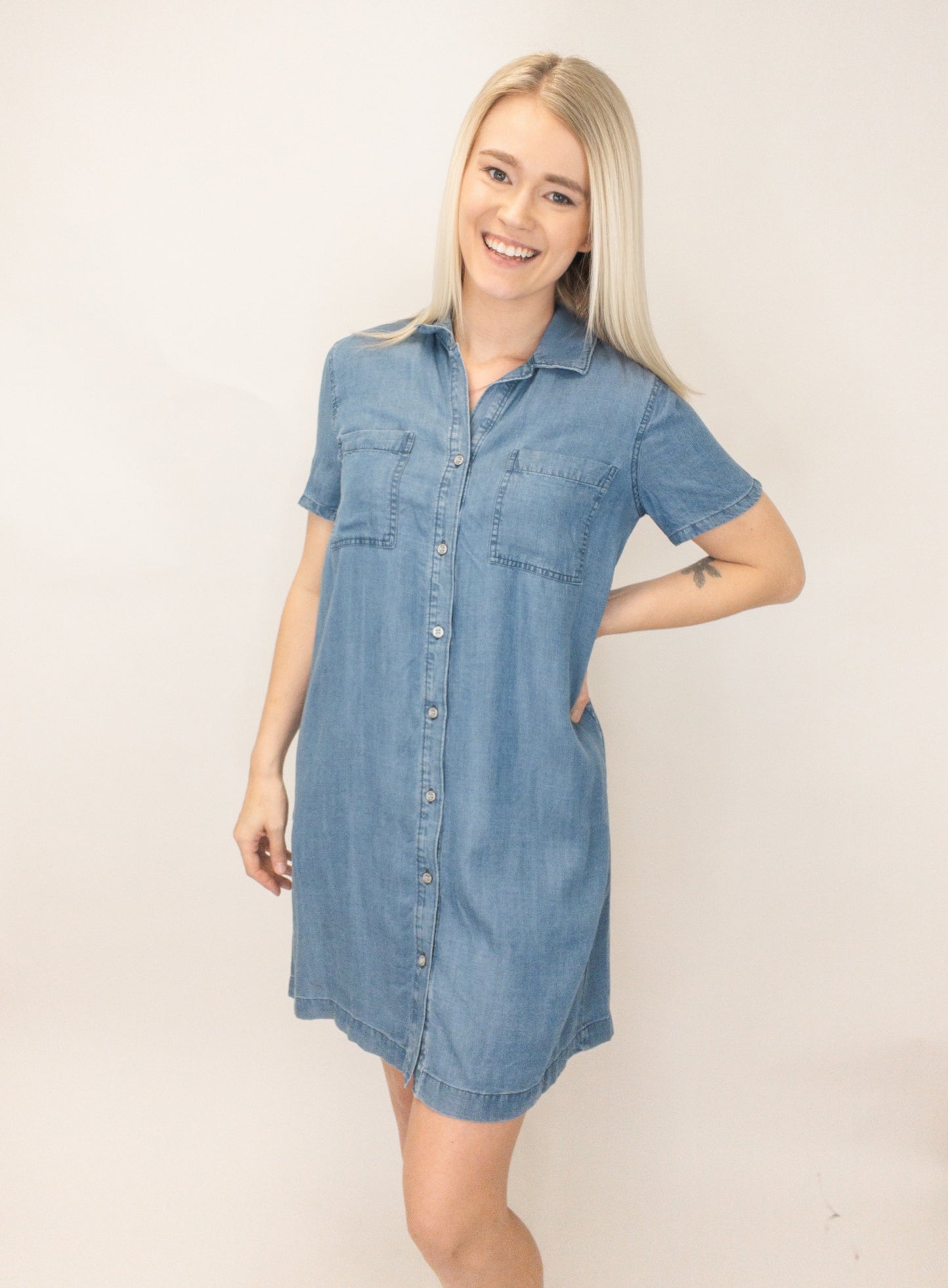 Tencel Mini Dress