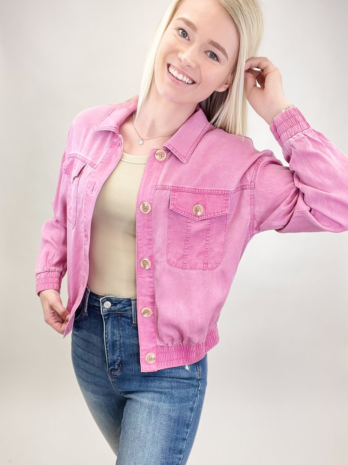 Tribal Orchid Sky Jacket