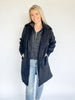 Velvet Touch Longline Coat
