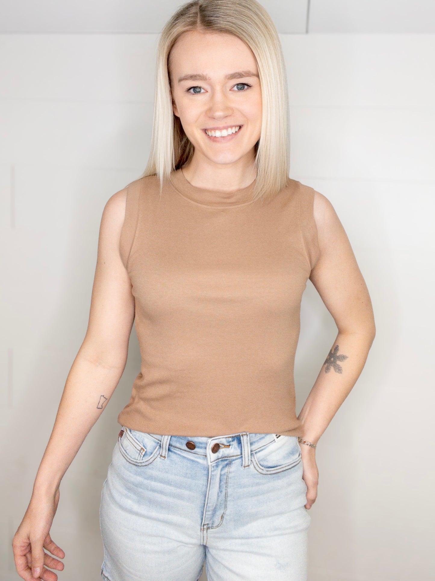 Basic Dark Taupe Tank