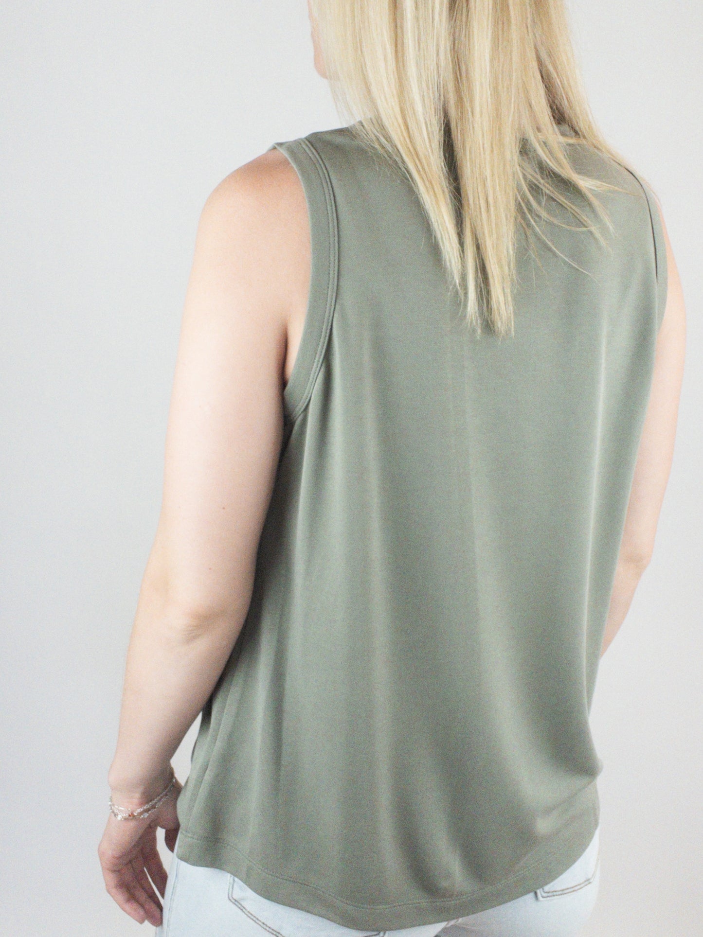 Olive Pocket Tank