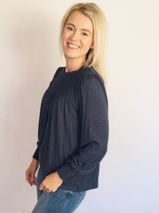 Navy Twilight Blouse