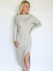 Luxe Knit Midi Sweater Dress