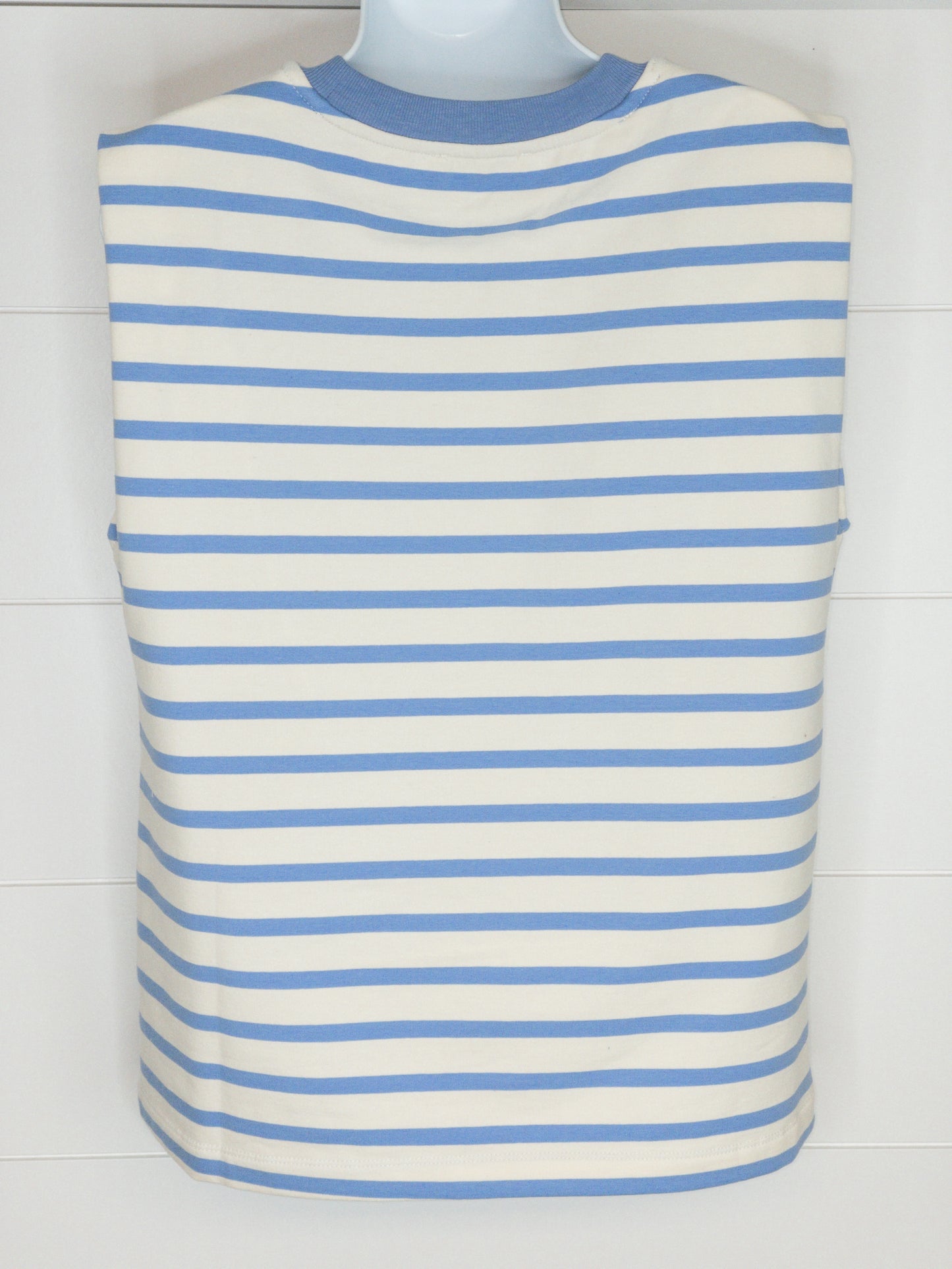 Blue / White Stripe Top