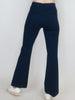 Navy Stretch Lulu-B Wide Leg Legging