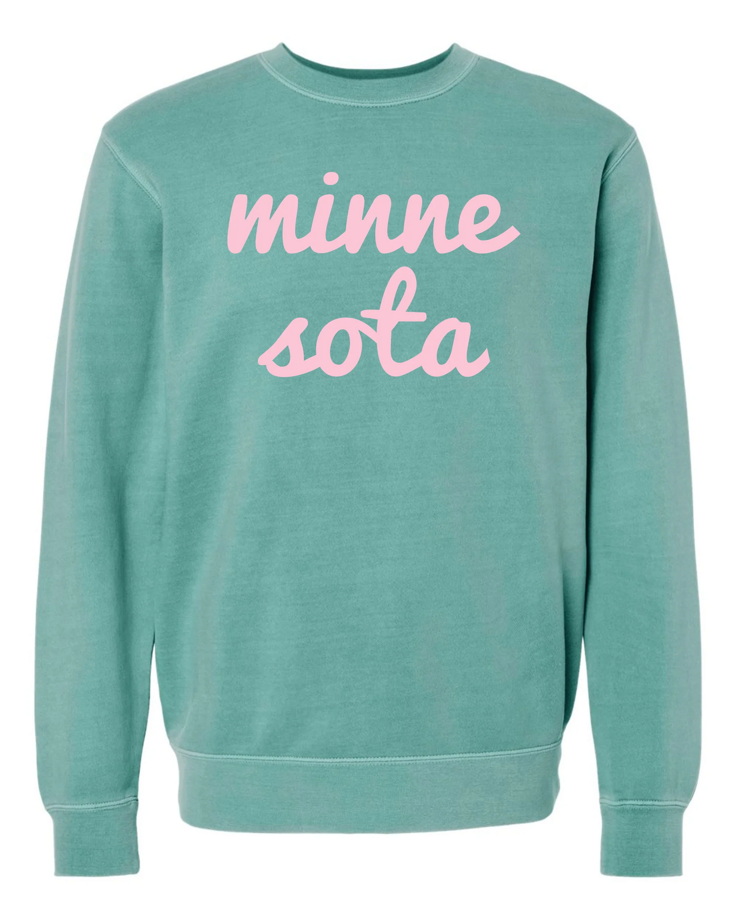 Minnesota Everyday Crew - Washed mint