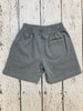 Grey Pull-On French Terry Baby/Toddler Short With Pockets