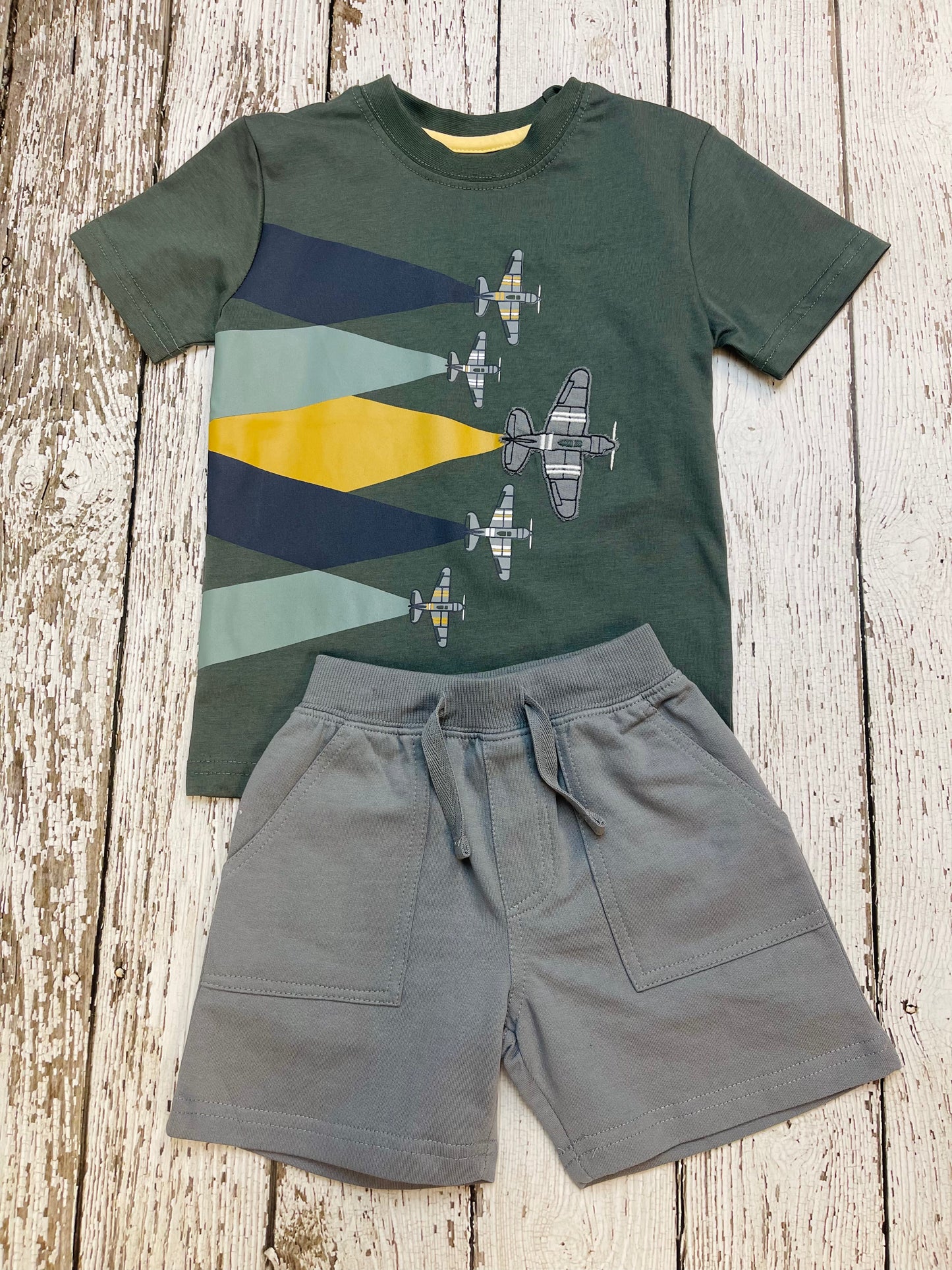Baby + Toddler Boys Airshow Airplane Top