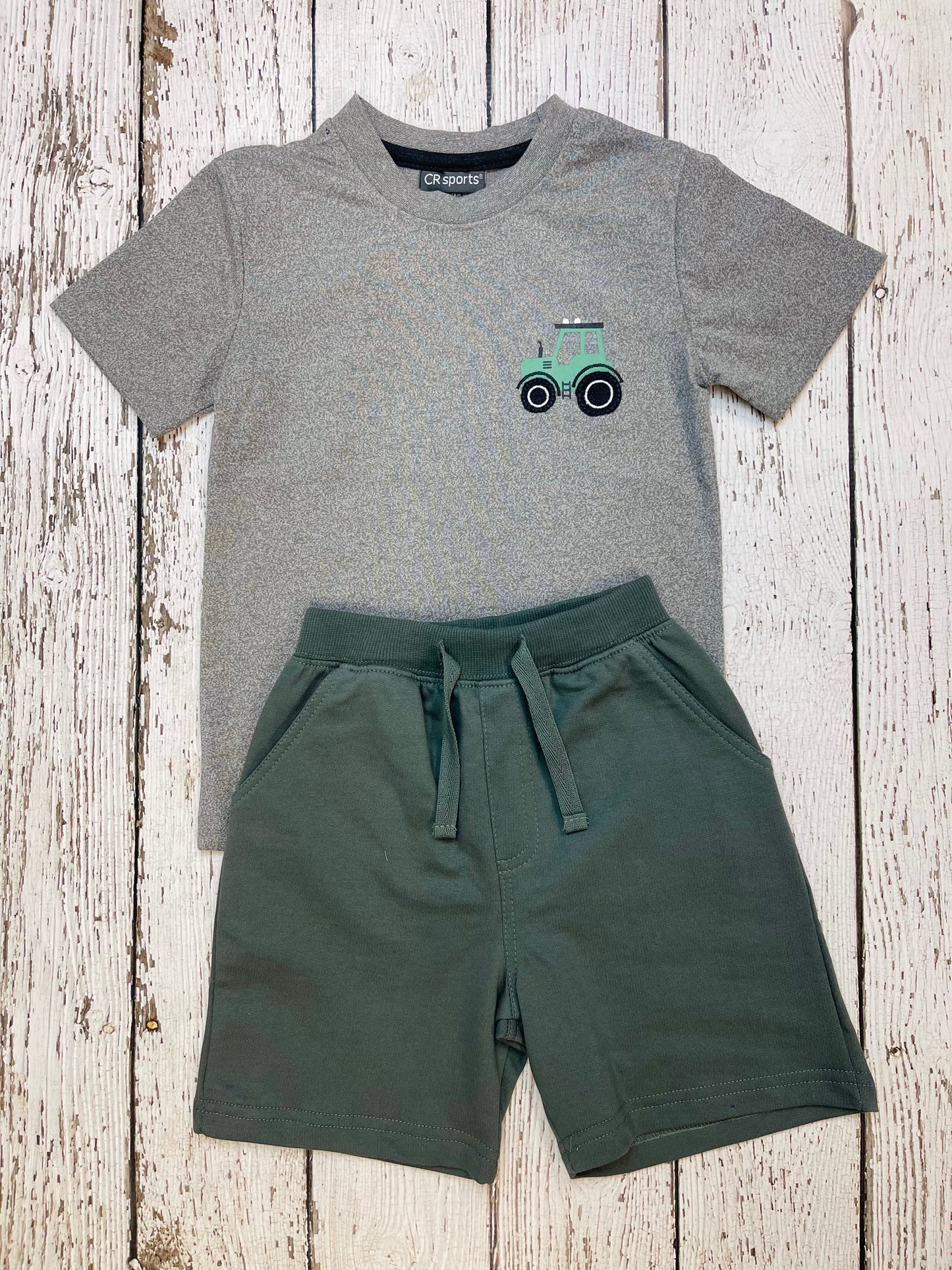 Toddler Boys Farm Top