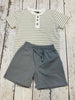 Toddler Boys Stripe Henley Top
