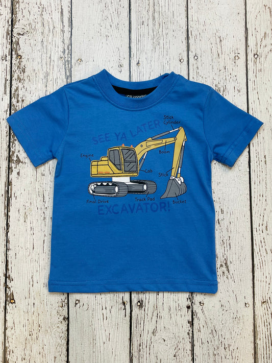 Baby + Toddler Boys Excavator Facts Top