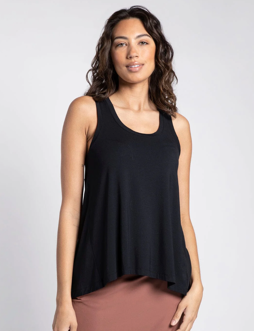 Thread & Supply Recreation Black Nicole Tank