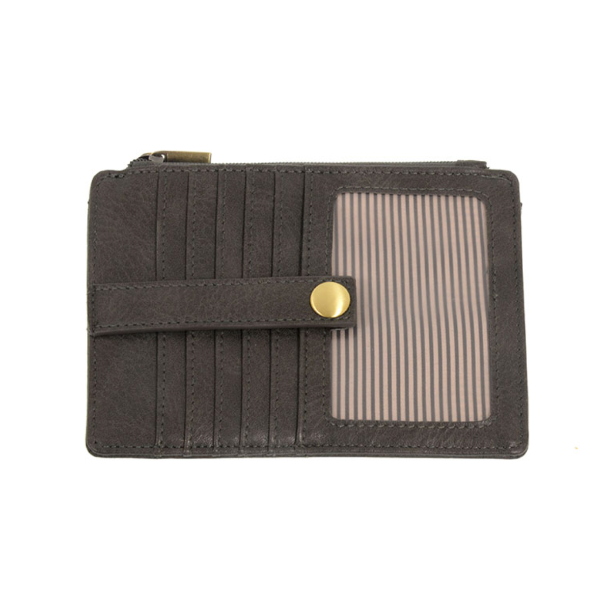 Charcoal Penny Mini Travel Wallet