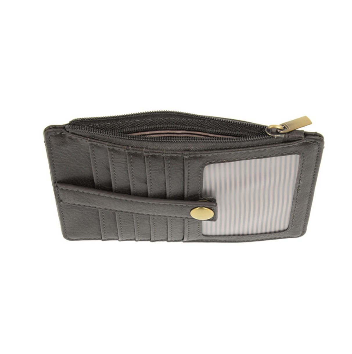 Charcoal Penny Mini Travel Wallet