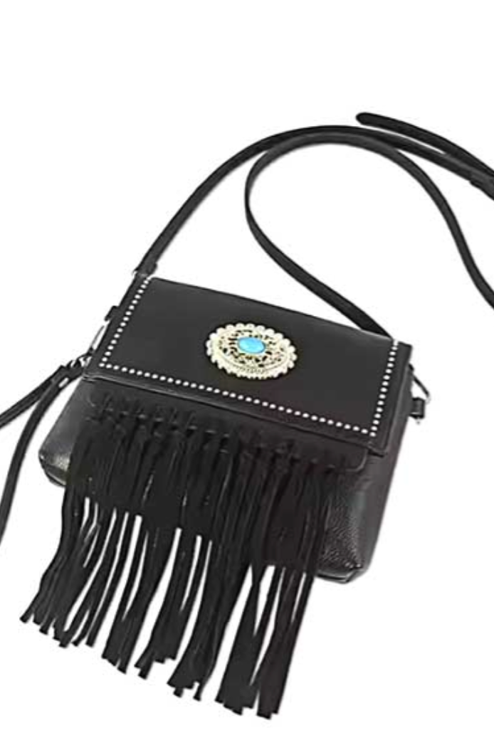 Lily Fringe Crossbody Purse