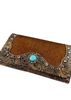 Western Turquoise Wallet