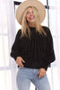 Gold Lurex Fuzzy Sweater