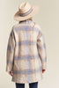 Cozy Checker Sweater Cardigan