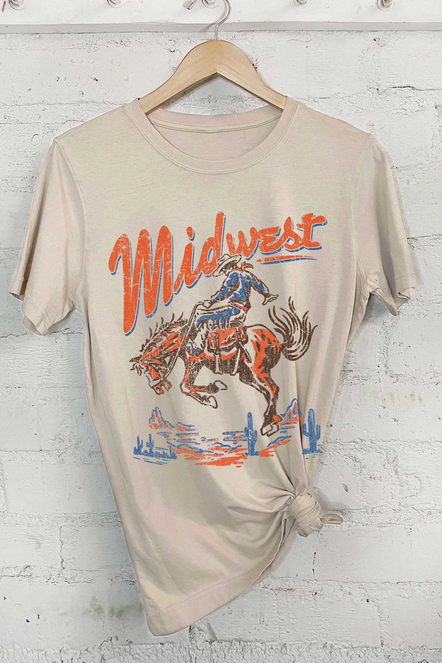 Midwest Rodeo Cowboy Tee