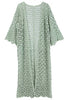 Sage Crochet Cardigan