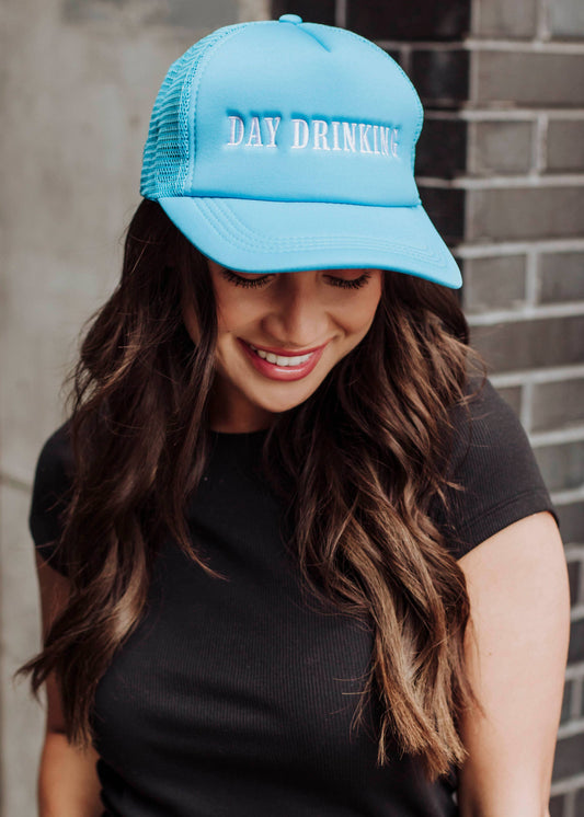 Blue Day Drinking Trucker Hat